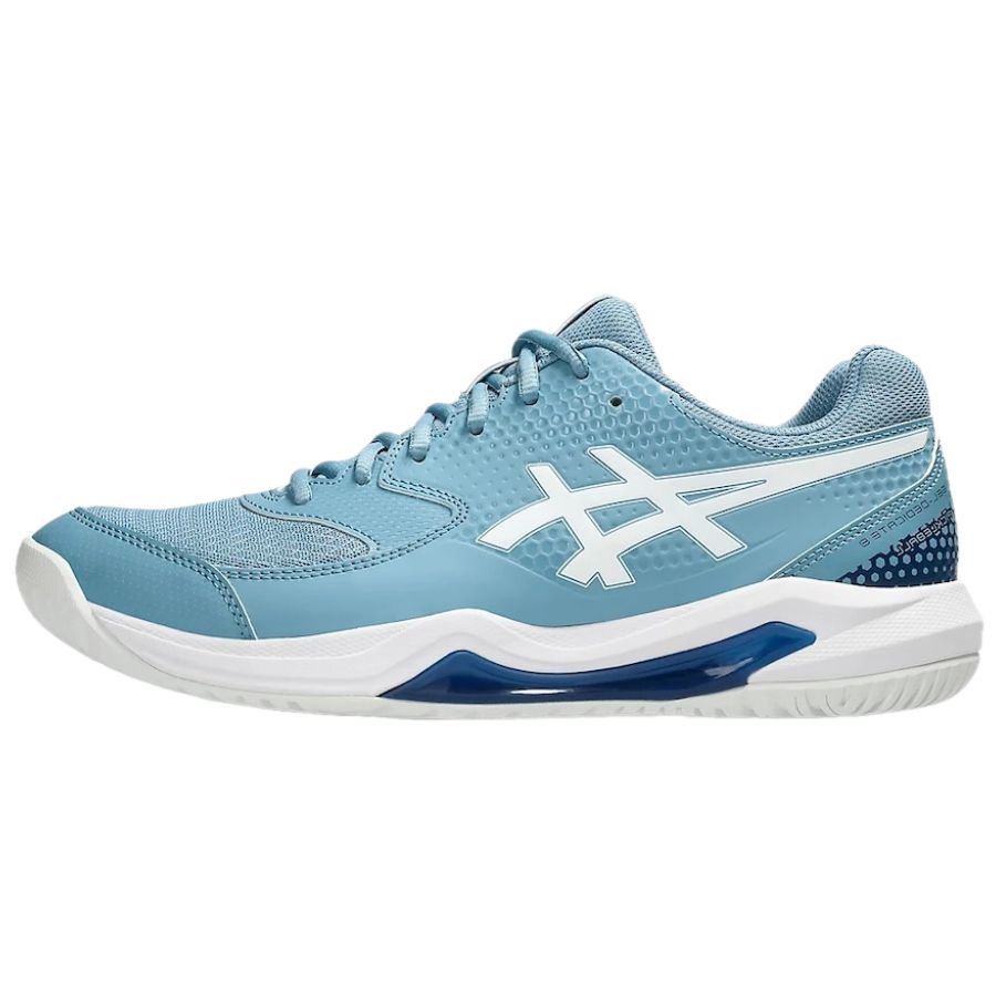 Giày Tennis/Pickleball Asics Gel Dedicate 8 Saba Blue/White (VKG)