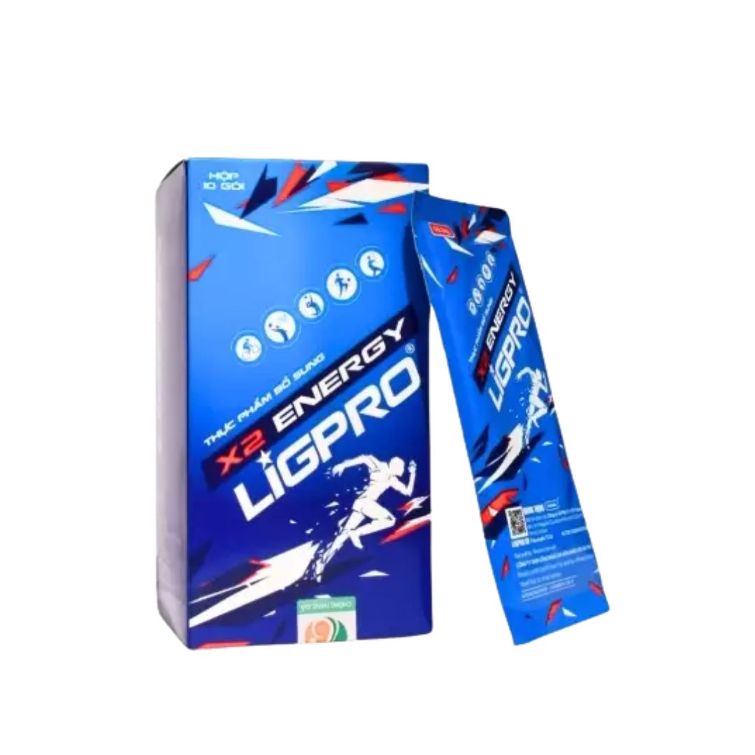 Thức Uống Thể Thao X2 ENERGY LIGPRO 25ml x 20 gói