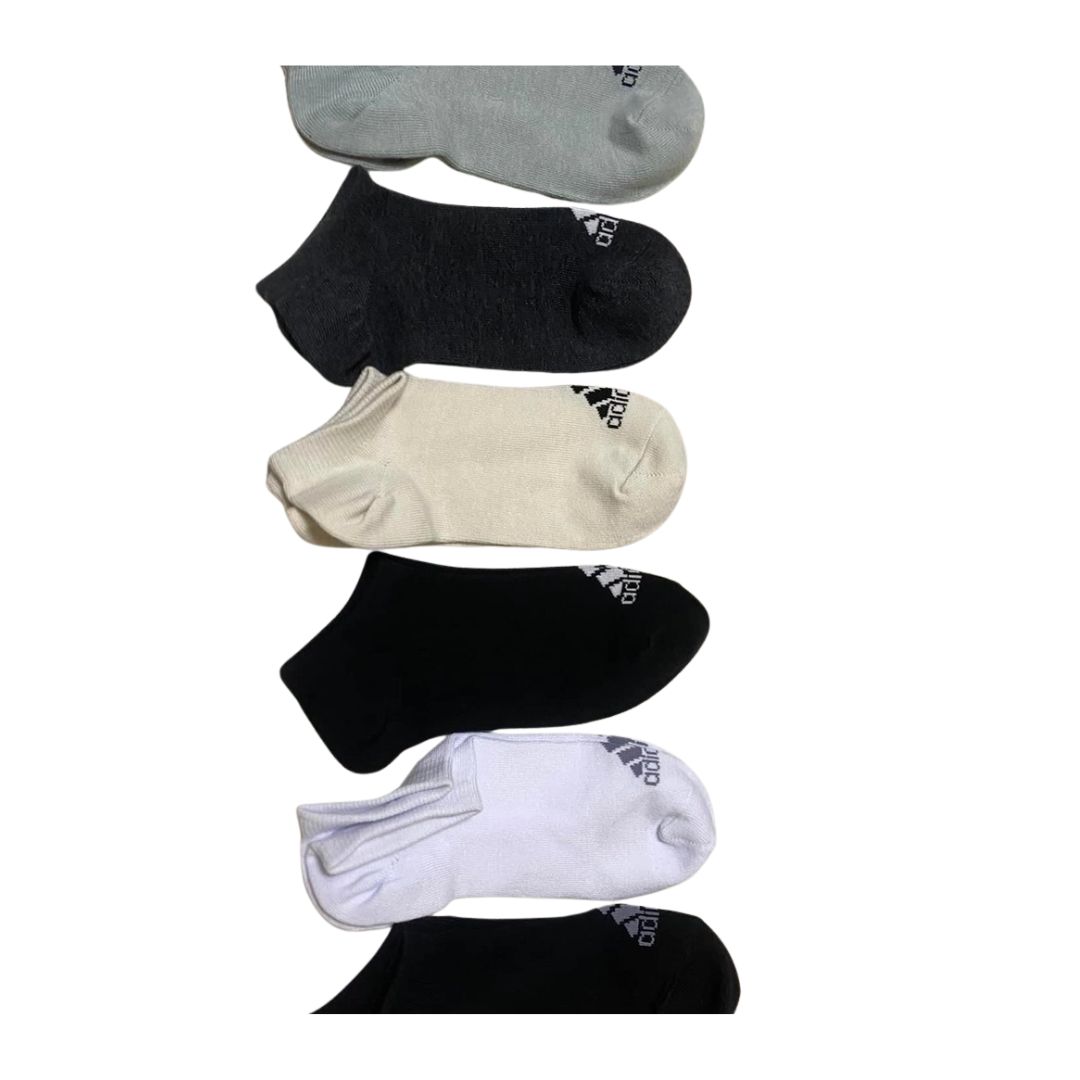 Set 6 đôi tất/ vớ Adidas cổ thấp – FSW001 – 23-25cm