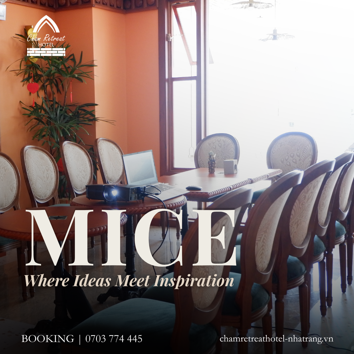 MICE - Du lịch nghỉ dưỡng kết hợp hội thảo tại Cham Retreat