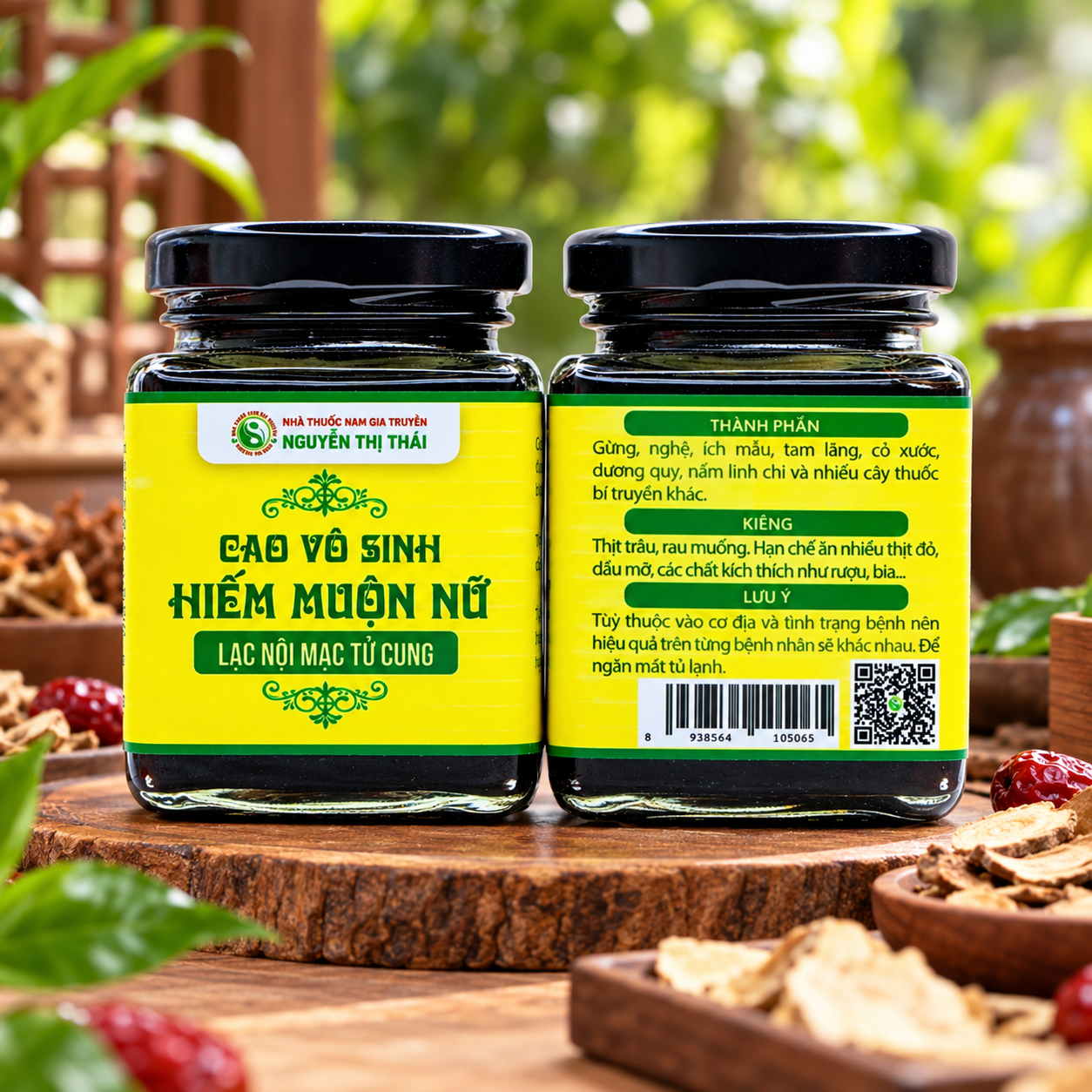 Cao Vô Sinh Lạc Nội Mạc Tử Cung Của Lương y Nguyễn Thị Thái