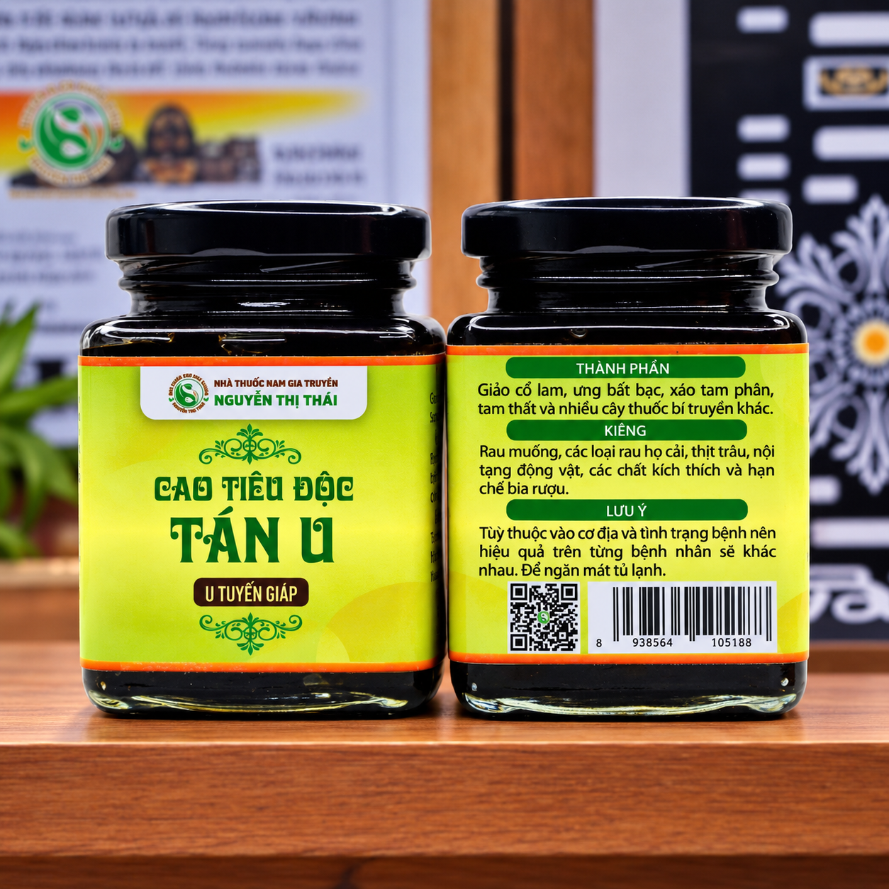 Cao Tiêu Độc Tán U – Tuyến Giáp của Lương y Nguyễn Thị Thái