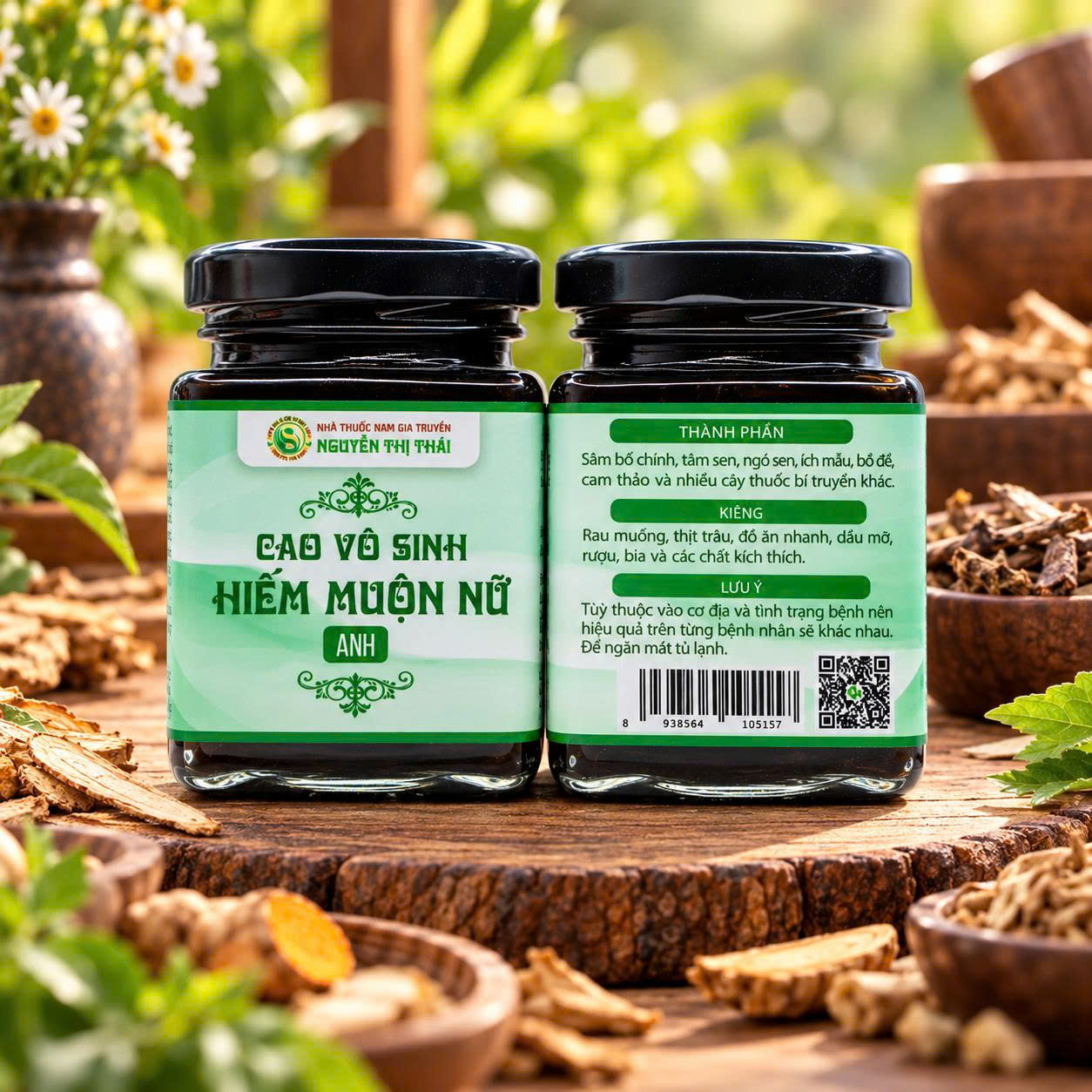 Cao Điều Hòa Nội Tiết Cải Thiện Buồng Trứng Yếu của Lương Y Nguyễn Thị Thái