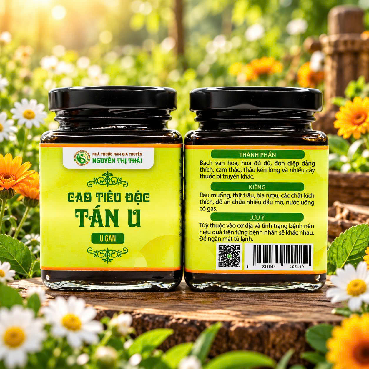 Cao tiêu U Gan của Lương Y Nguyễn Thị Thái