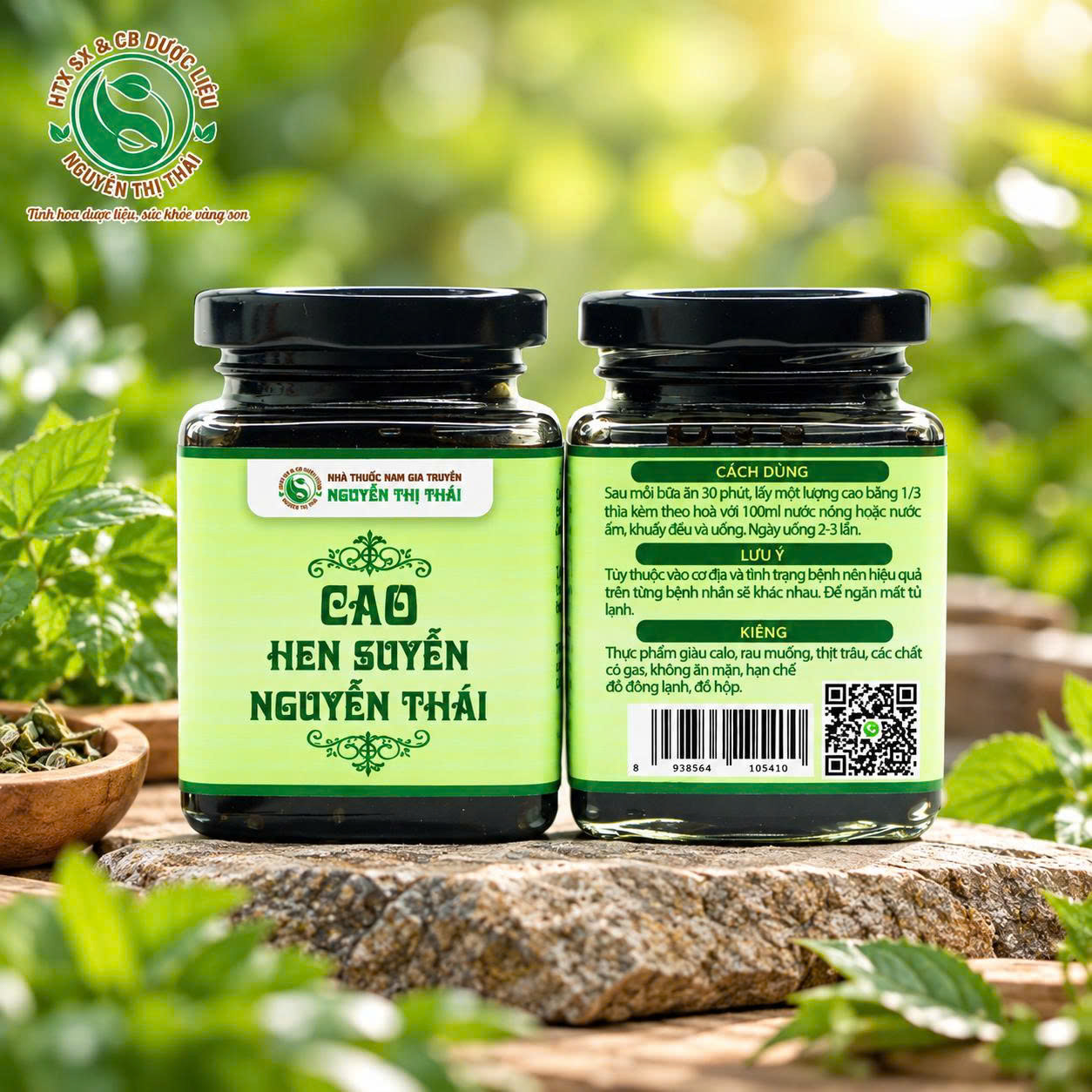 Cao hỗ trợ điều trị Hen Suyễn