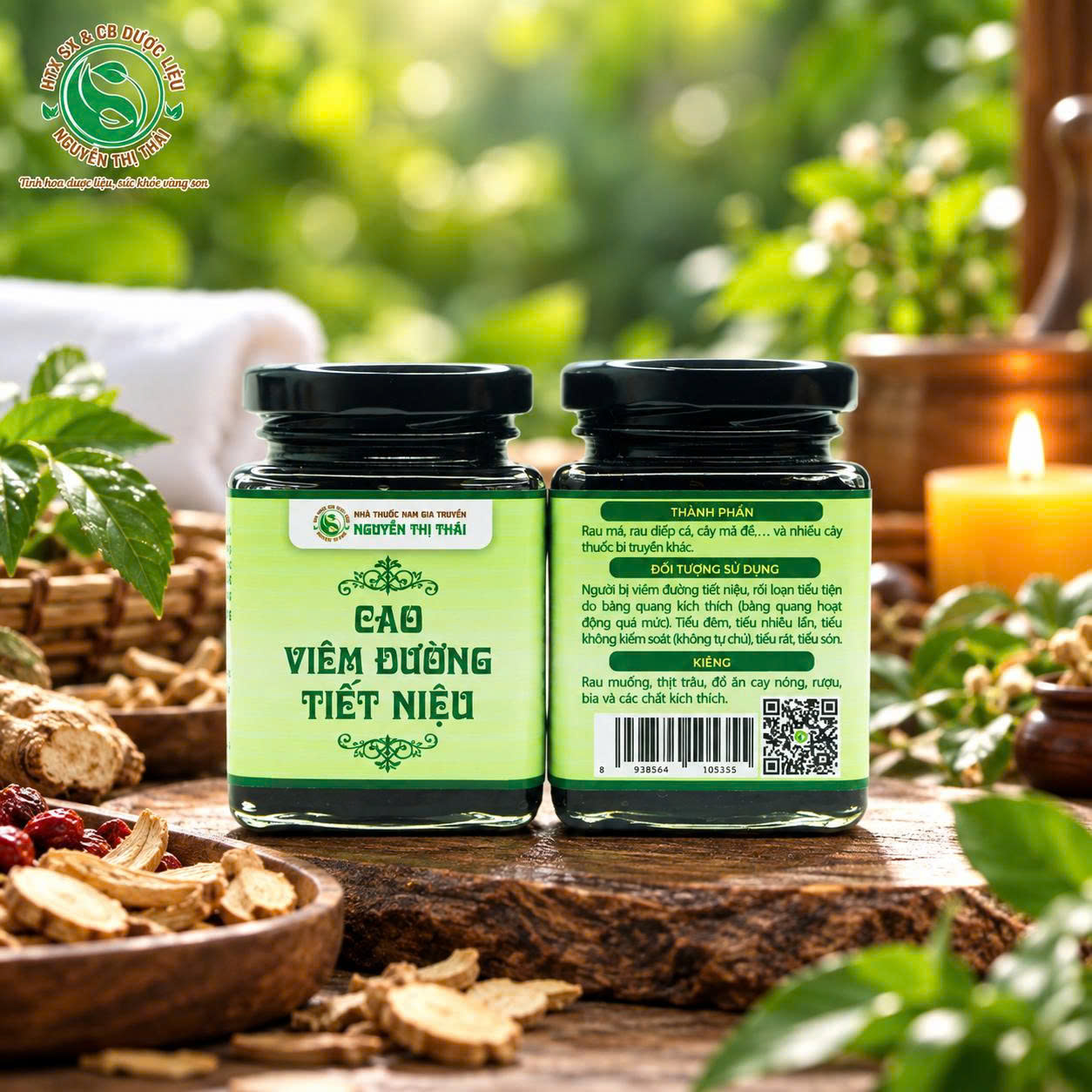 Cao hỗ trợ điều trị Viêm Đường Tiết Niệu