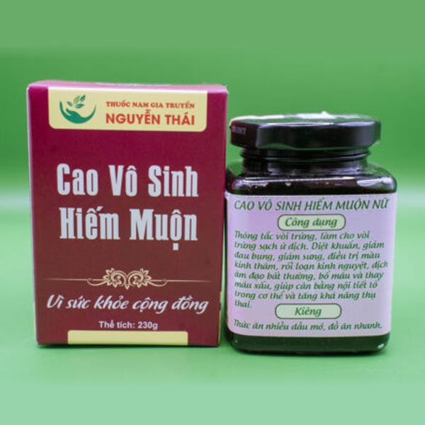 Cao Thông Kinh Hoạt Huyết Tắc Vòi Trứng