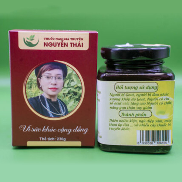 Cao Hỗ Trợ Điều Trị Bệnh Gout Thuốc Nam Gia Truyền Nguyễn Thị Thái