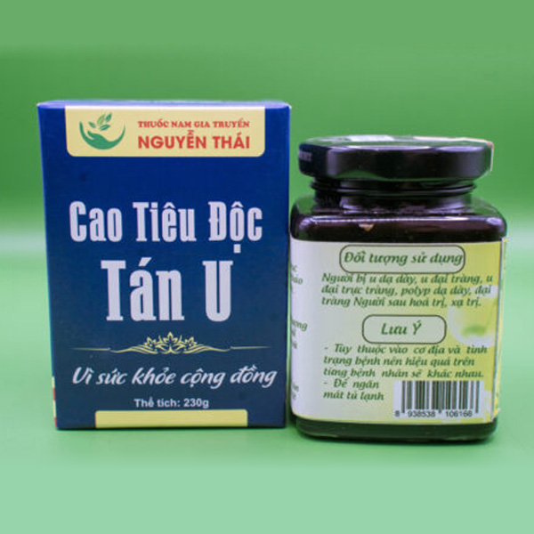 Cao Tiêu Độc Tán U – Hỗ Trợ Điều Trị U Dạ Dày, Đại Tràng, Trực Tràng