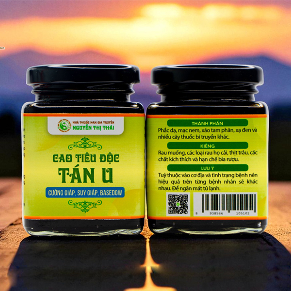 CAO TIÊU ĐỘC TÁN U- CƯỜNG GIÁP, SUY GIÁP, BASEDOW