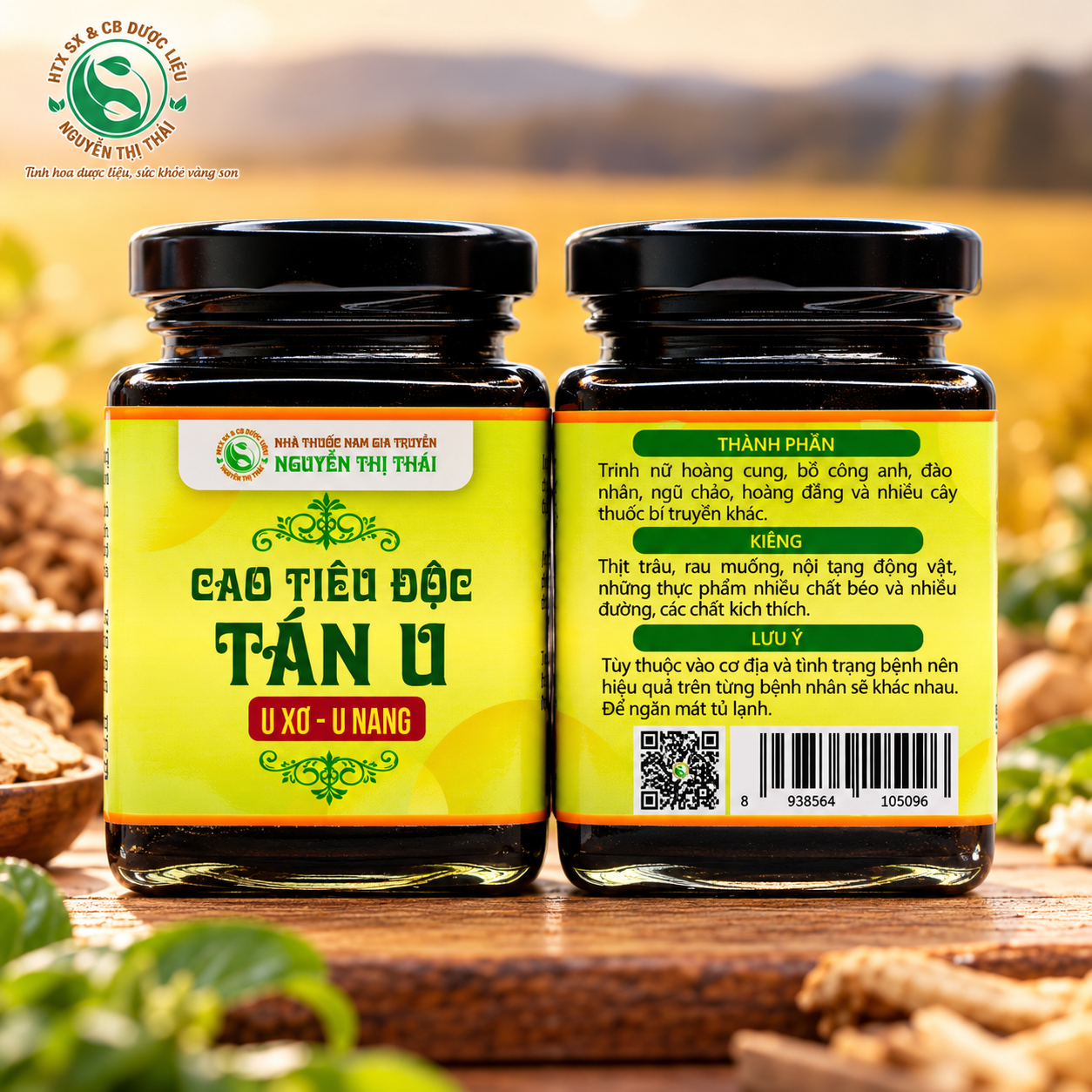 Cao hỗ trợ điều trị U Xơ, U nang, Đa nang buồng trứng
