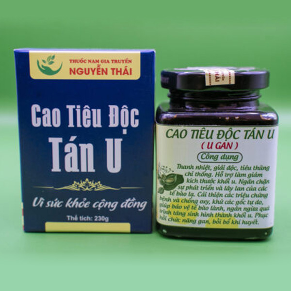 Cao Tiêu Độc Tán U – Hỗ Trợ Điều Trị U Gan Lương y Nguyễn Thị Thái