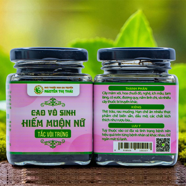 Cao Vô Sinh Hiếm Muộn Nữ – Thông Tắc Vòi Trứng