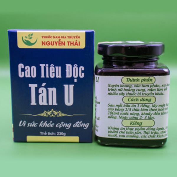 Cao tiêu độc tán u – U Tuyến giáp