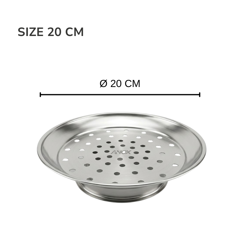 Dĩa Hấp Inox Anox Cao Cấp | Tiện Lợi, Chống Rỉ | Hàng Việt Nam