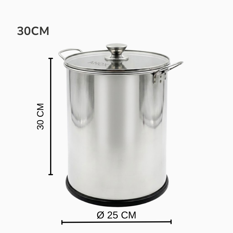 Thùng đựng thực phẩm INOX 430 ANOX Hàng Việt Nam
