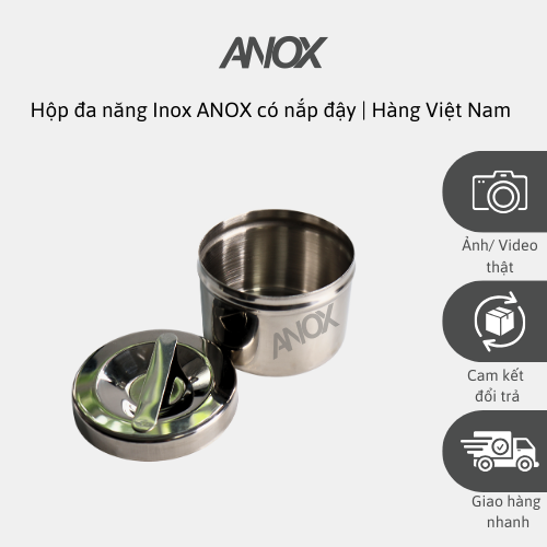 Hộp đa năng Inox ANOX có nắp đậy | Hàng Việt Nam
