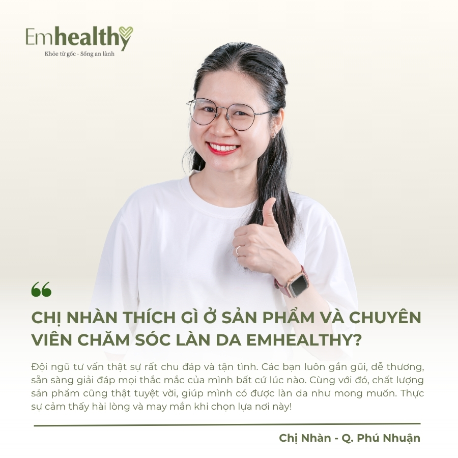 Feedback khách hàng về dịch vụ Emhealthy
