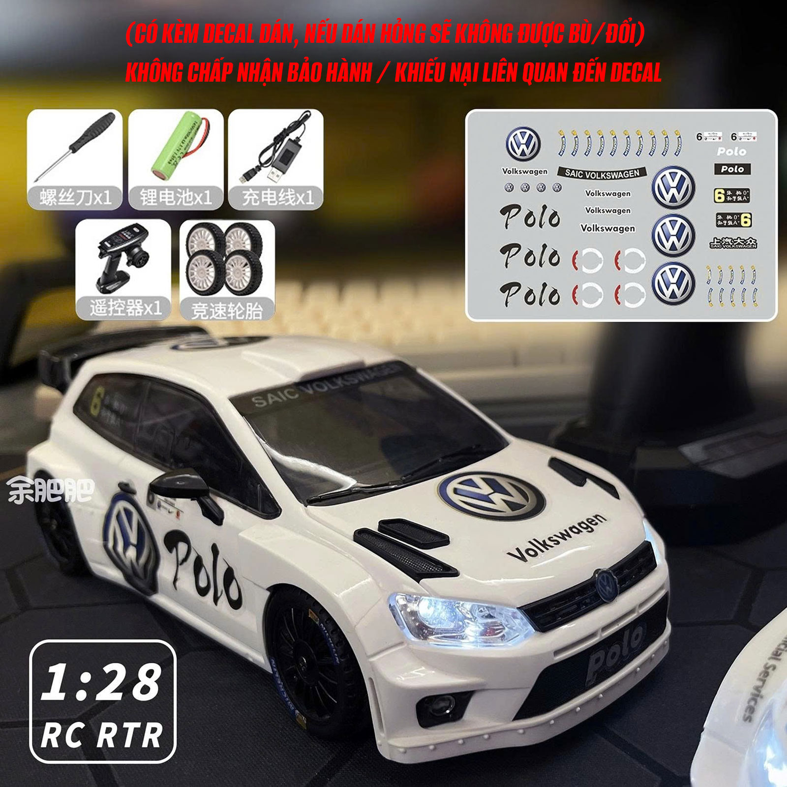 [HOT 2025] LDR/C 1/28 RC DRIFT CAR LD2801/02/03/04