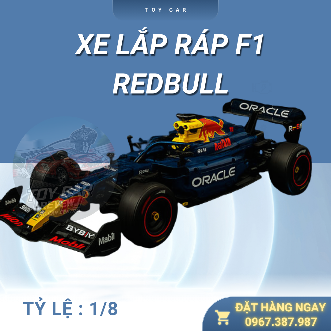 XE LẮP RÁP F1 REDBULL