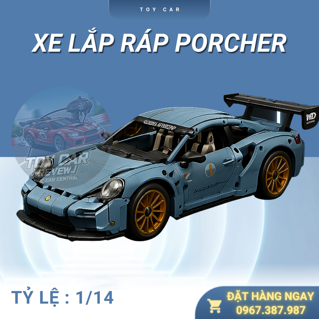 XE LẮP RÁP PORCHER 911