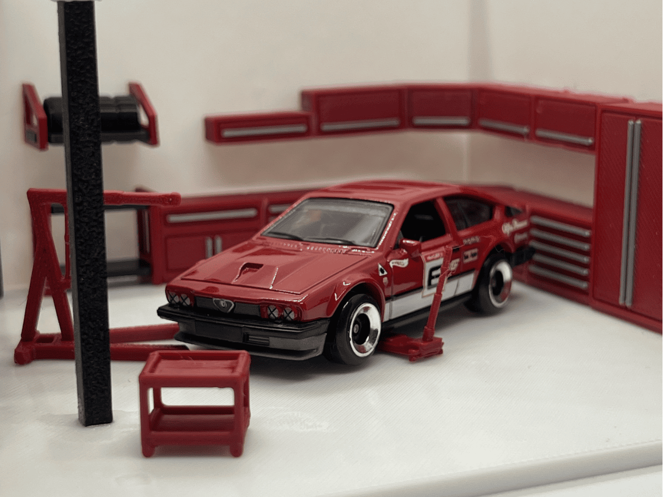 Kệ Kho Phụ Tùng Garage (Storage Rack) – Tỉ lệ 1/24&1/64