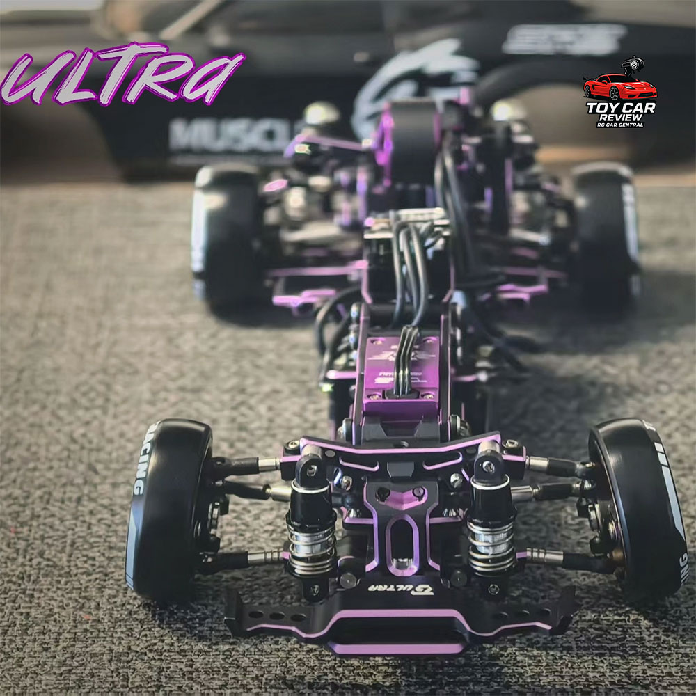 Tg Racing Lite Motor outrunner mini, tím anod - TG Racing