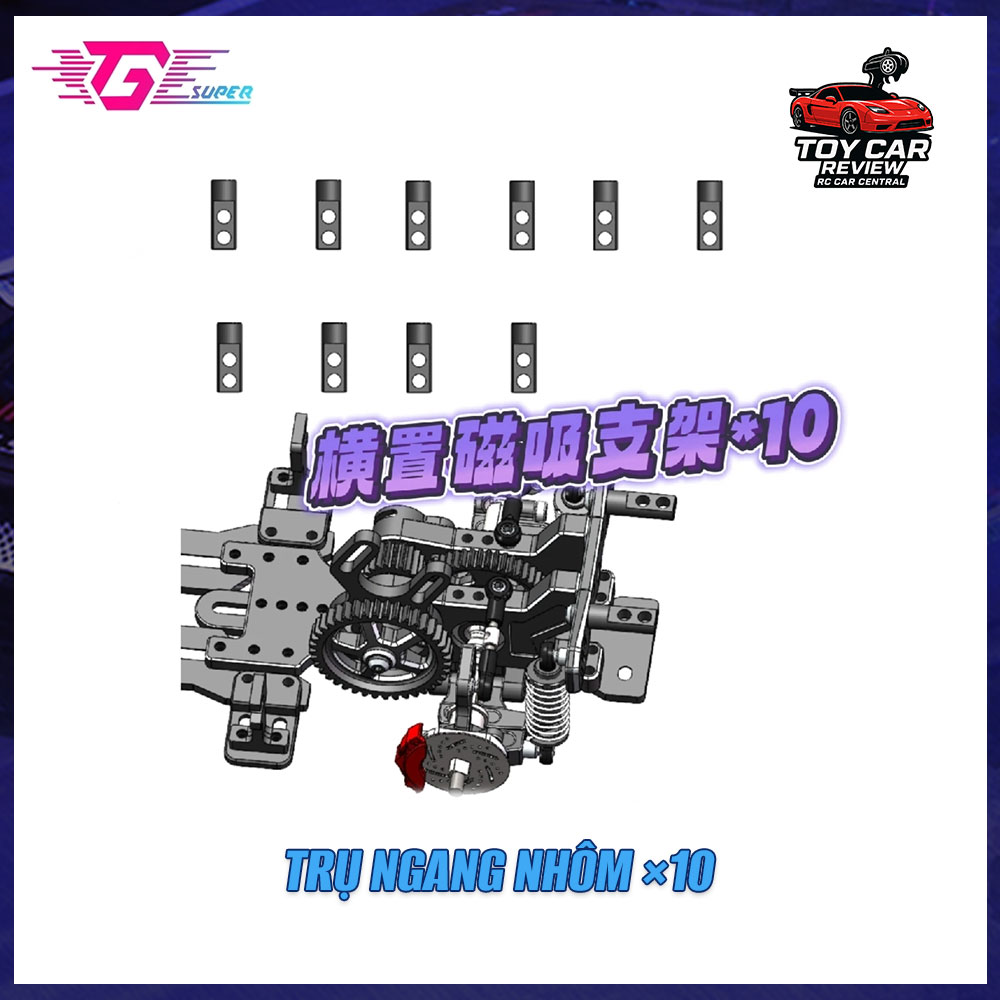 TG Racing – Bộ chân body từ tính (Magnetic Body Mount) cho xe RC 1/24 – 1/28