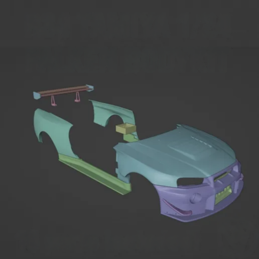 BODY XE RC DRIFT 1/24 - 1/28