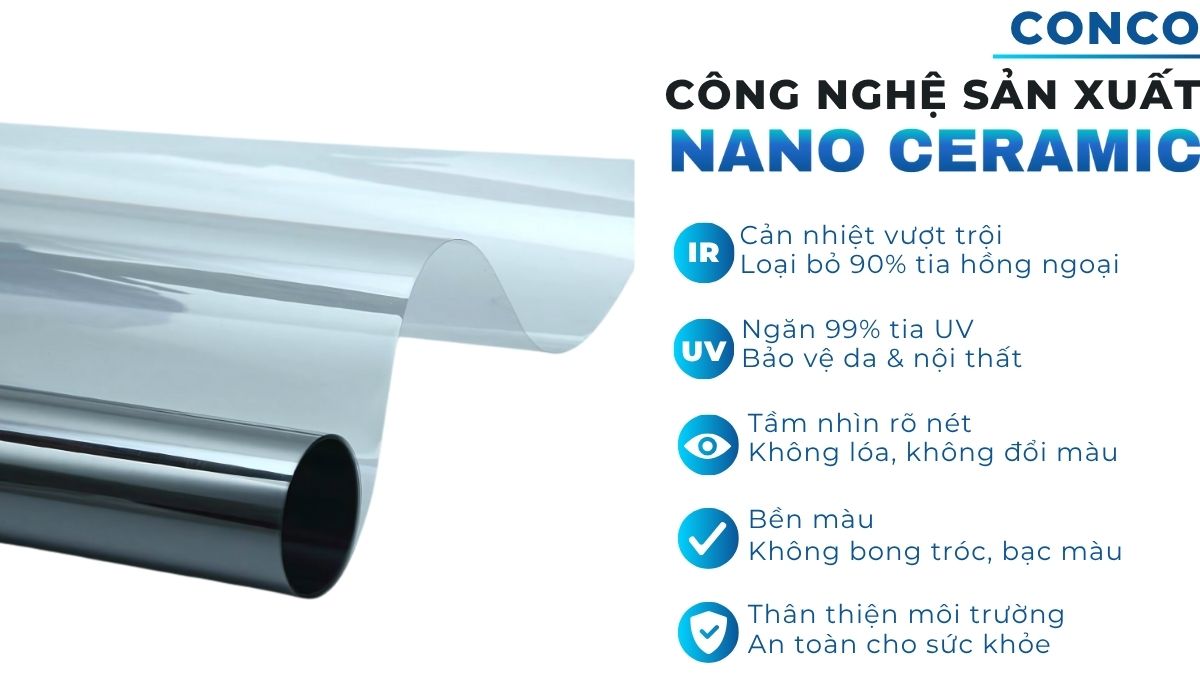 Công nghệ sản xuất phim cách nhiệt conco