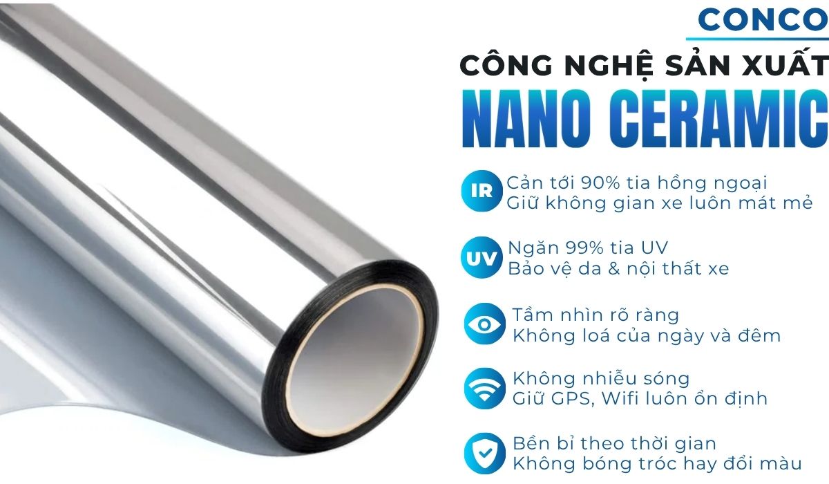 Công nghệ sản xuất phim cách nhiệt conco