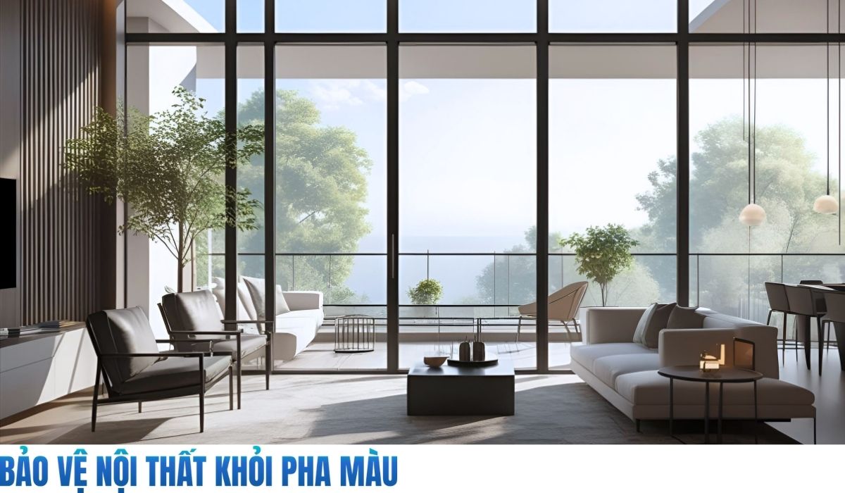 Bảo vệ nội thất khỏi phai màu