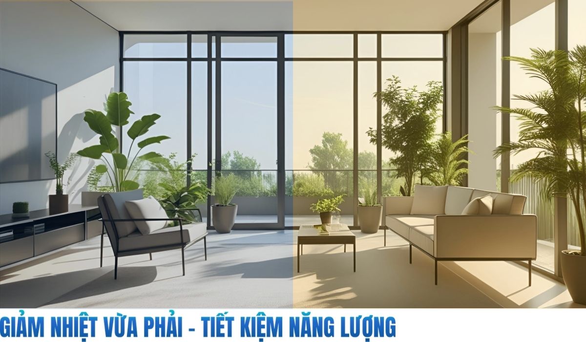Phim cách nhiệt conco giúp giảm nhiệt hiệu quả