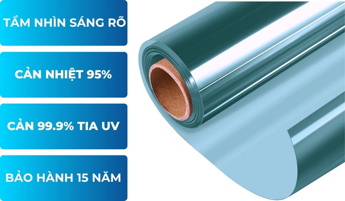 Phim cách nhiệt ô tô Premium 4 chỗ