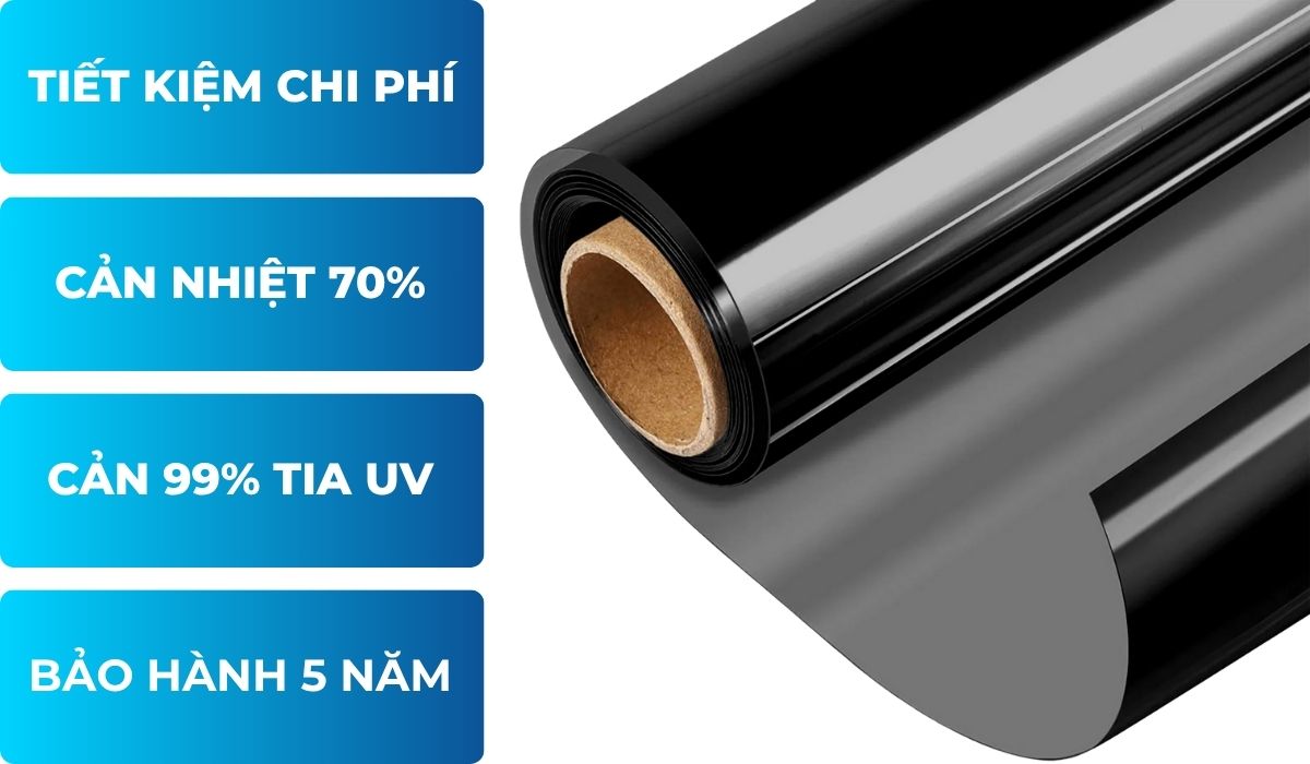 Phim cách nhiệt ô tô Standard 4 chỗ