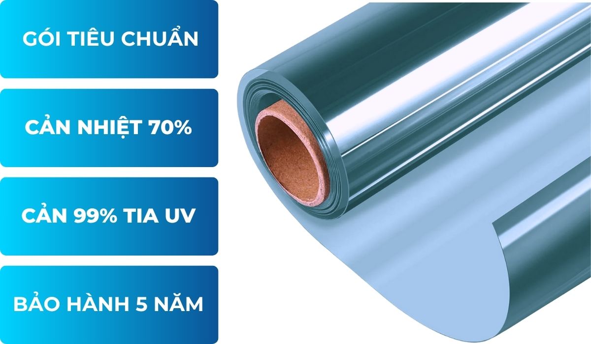 Phim cách nhiệt ô tô Standard 7 chỗ