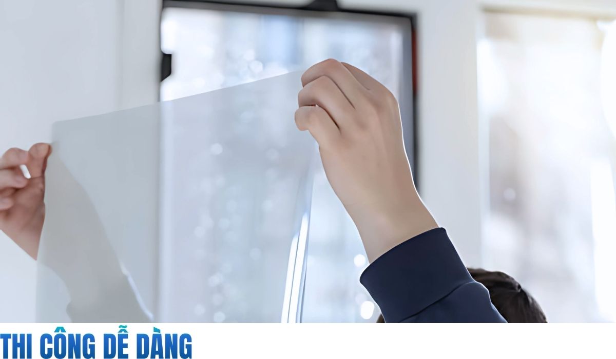 Thi công dễ dàng, độ bền ổn định