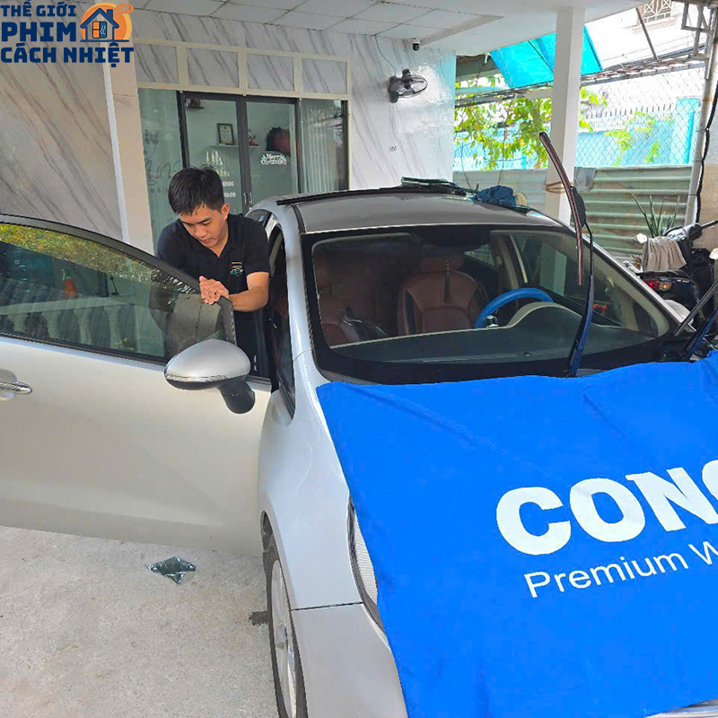 Dán phim cách nhiệt ô tô trọn gói