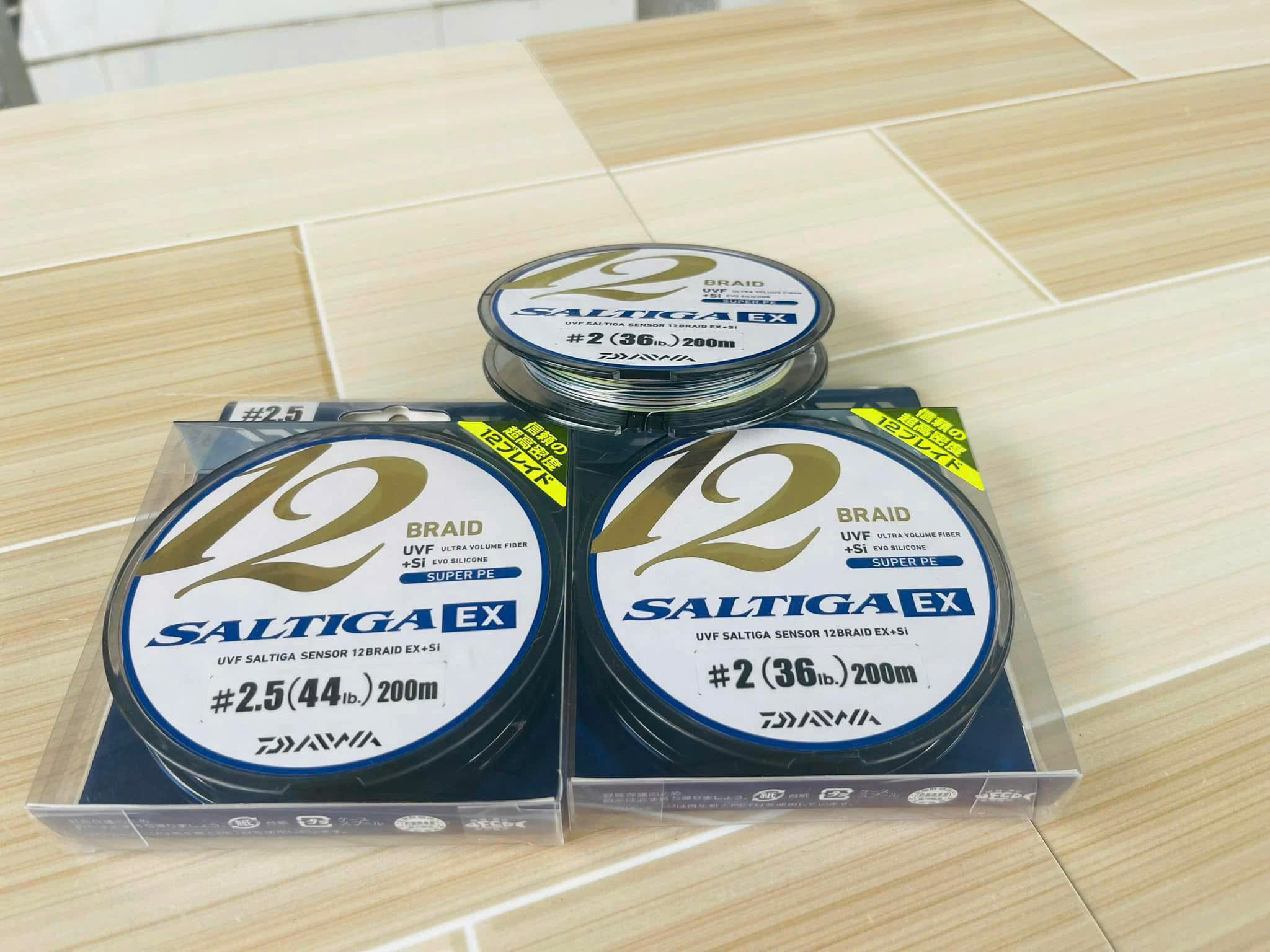 dây pe DAIWA SATIGA 12X Cuộn 200m