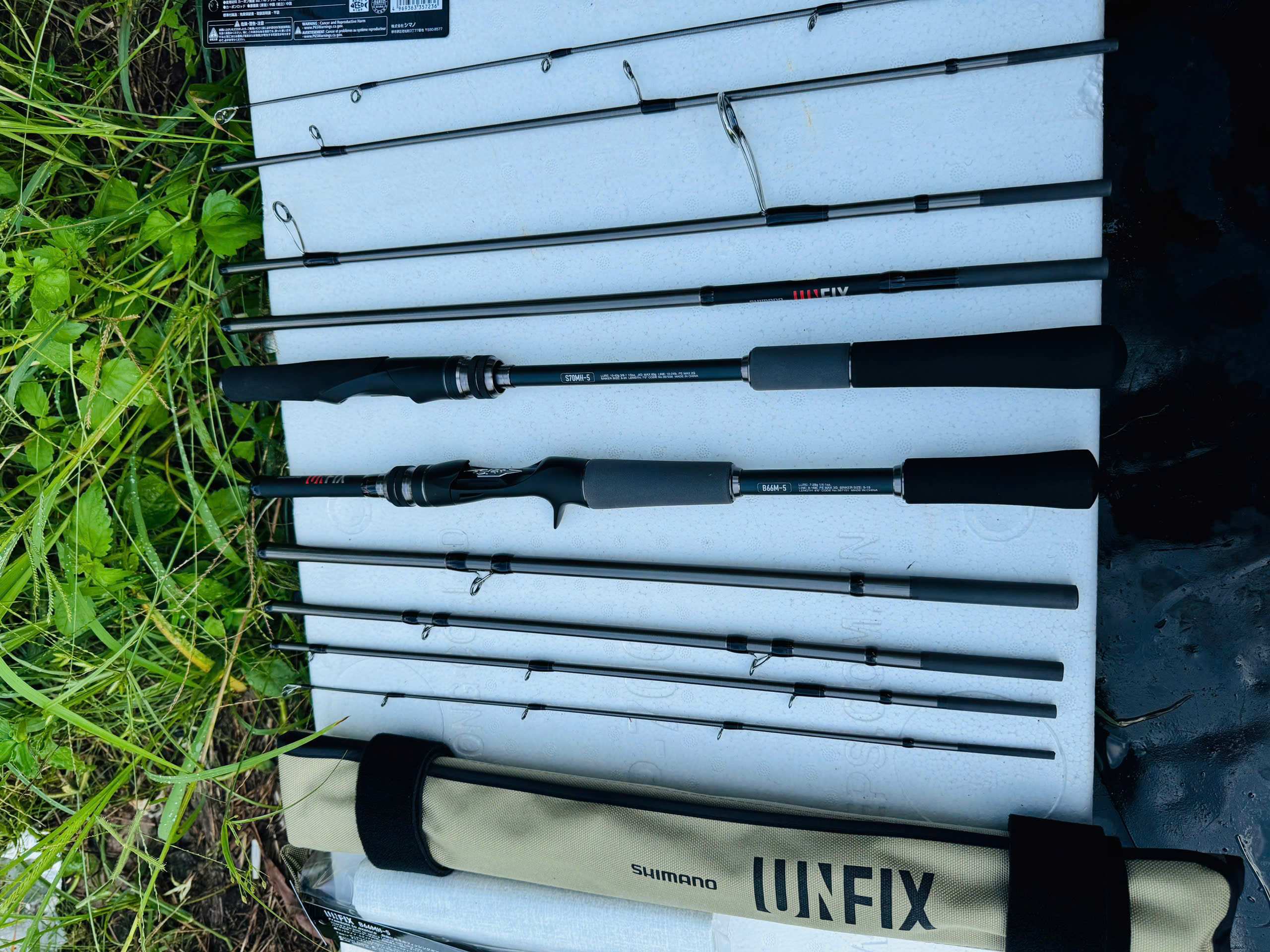 Cần 5 khúc shimano UNFIX 2024