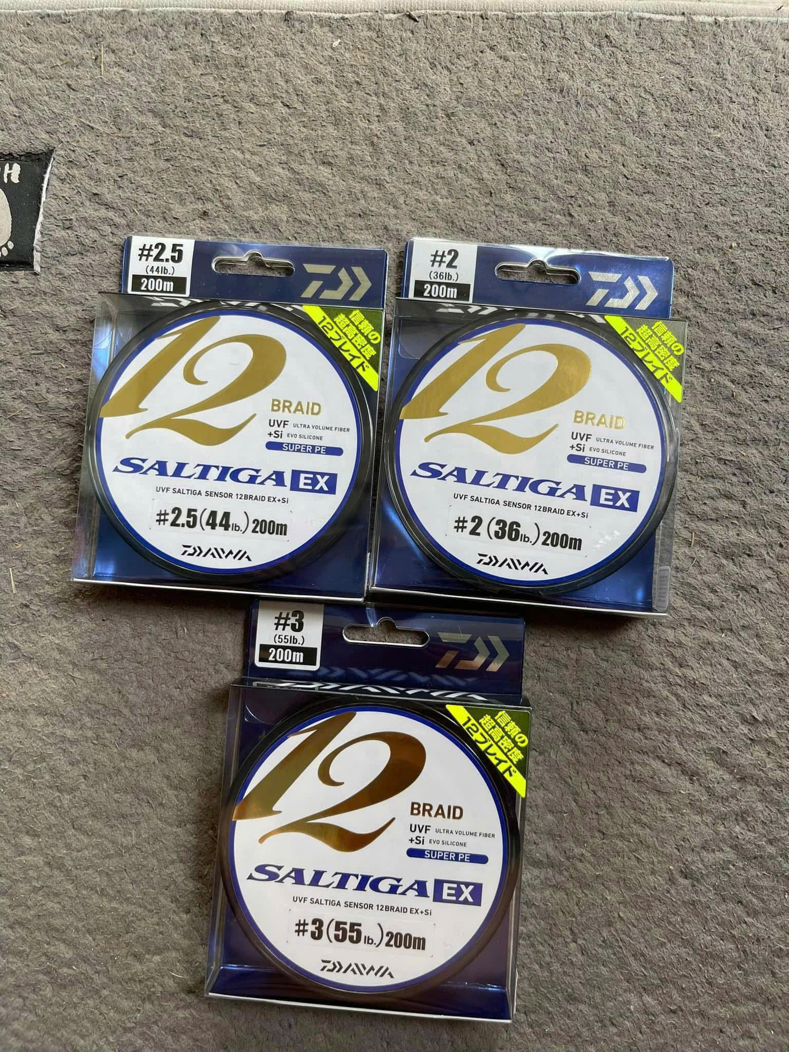 dây pe DAIWA SATIGA 12X Cuộn 200m