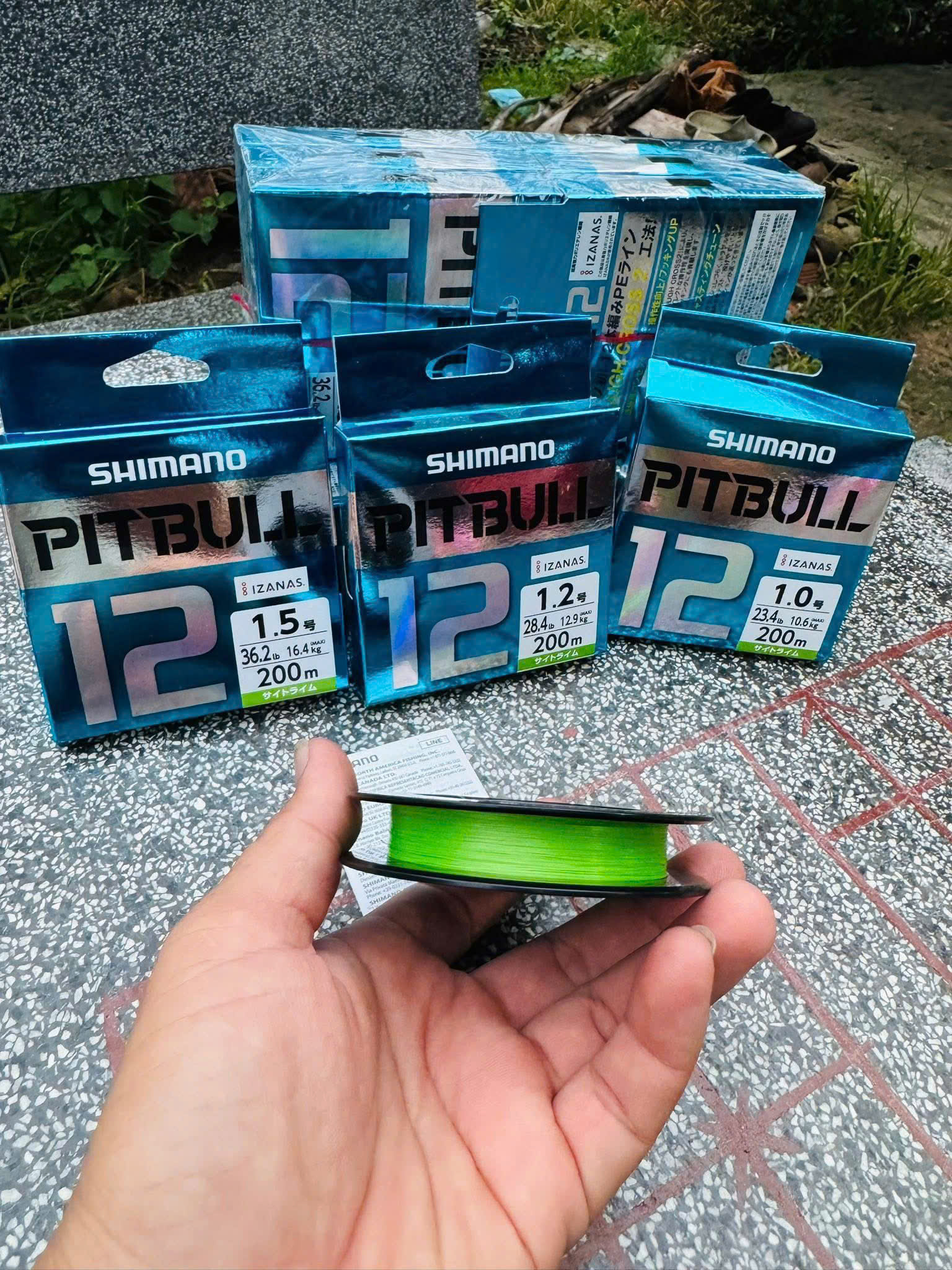 Dây pe shimano PITBULL 12