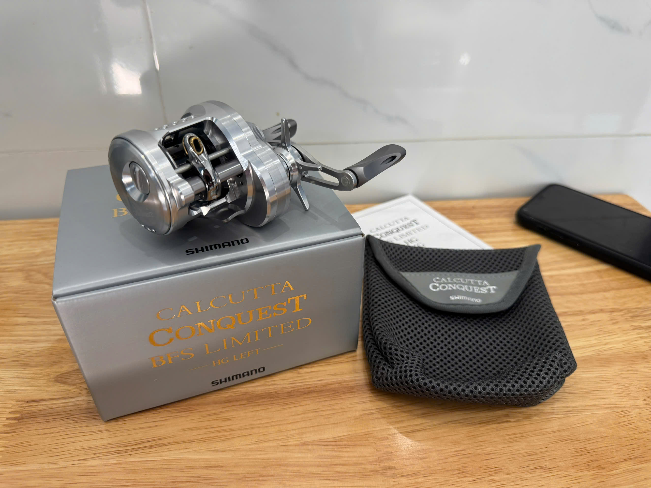 máy ngang shimano conquest BFS HG limited 2026