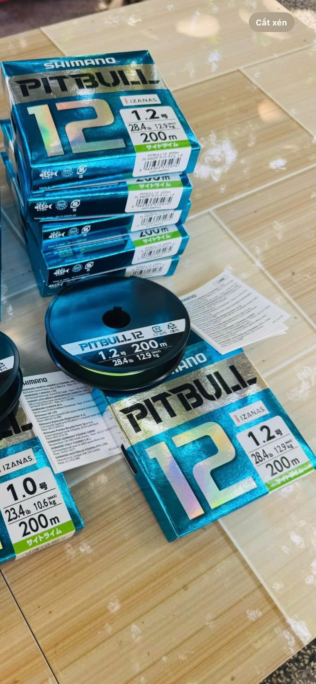 Dây pe shimano PITBULL 12