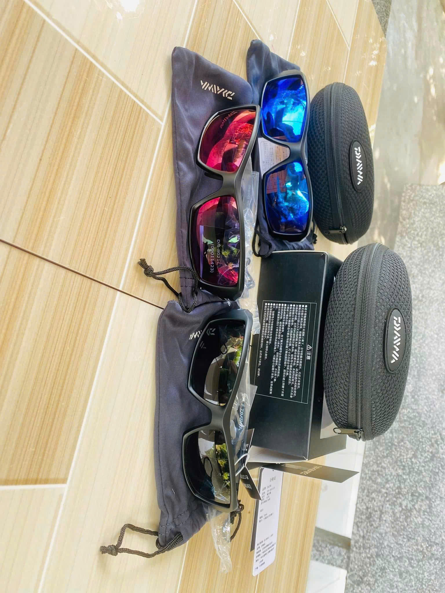 Kính daiwa 8021 CS chính hãng