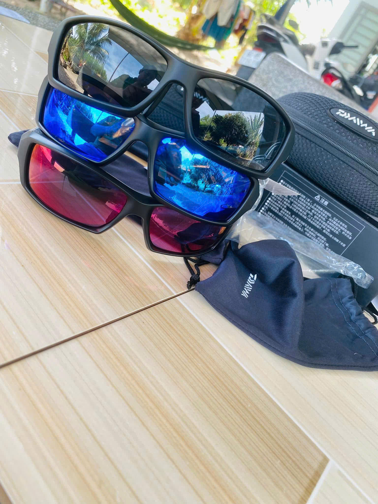 Kính daiwa 8021 CS chính hãng