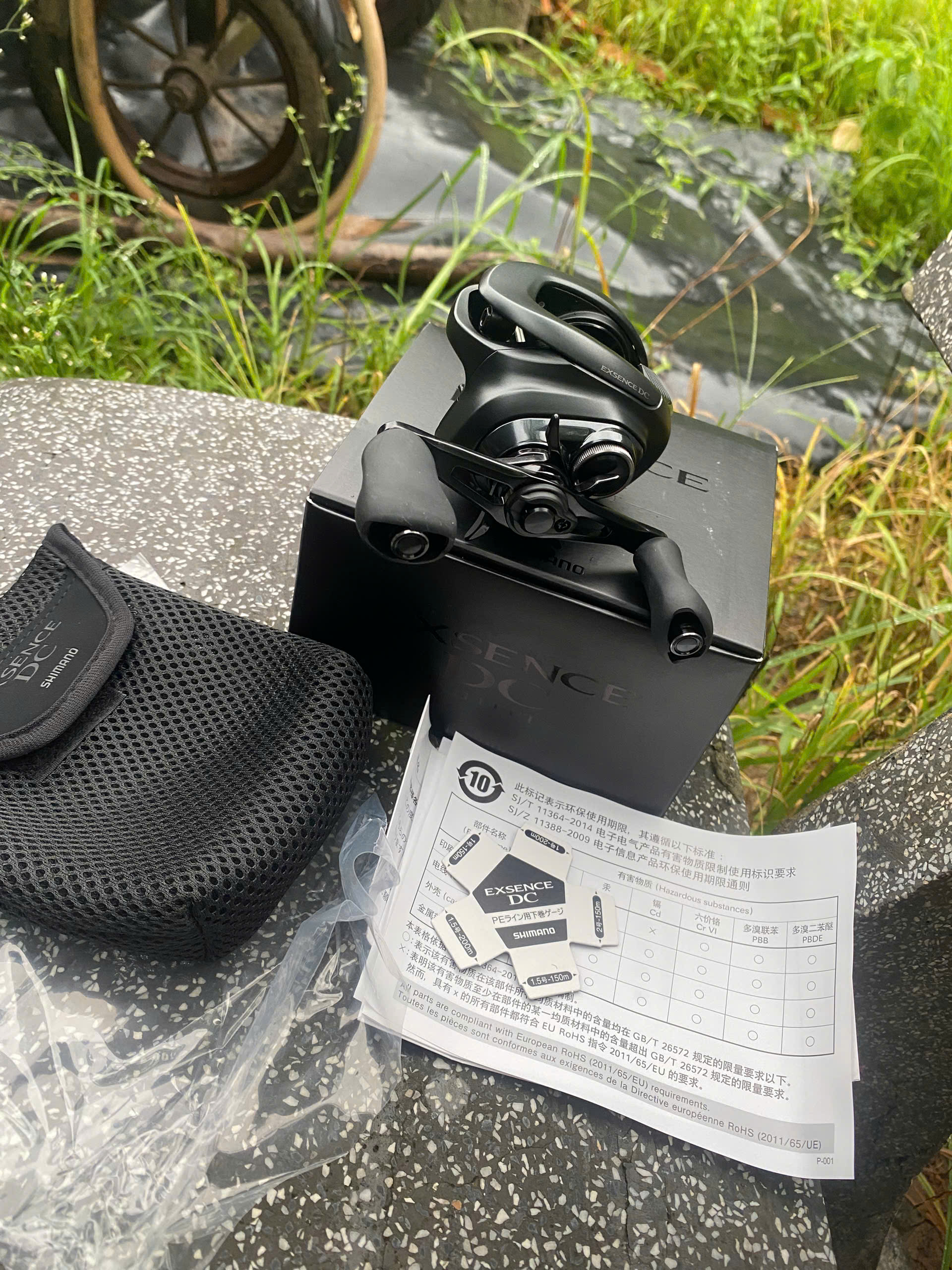 SHIMANO EXSENCE DC XG 2022 left