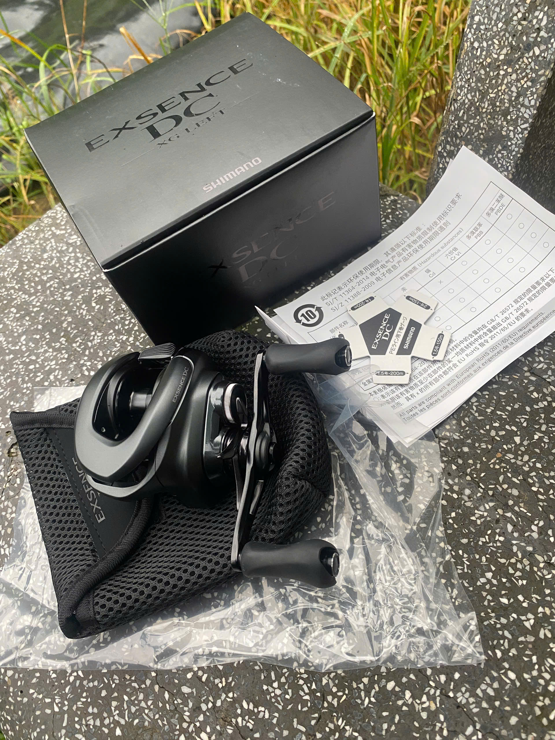 SHIMANO EXSENCE DC XG 2022 left