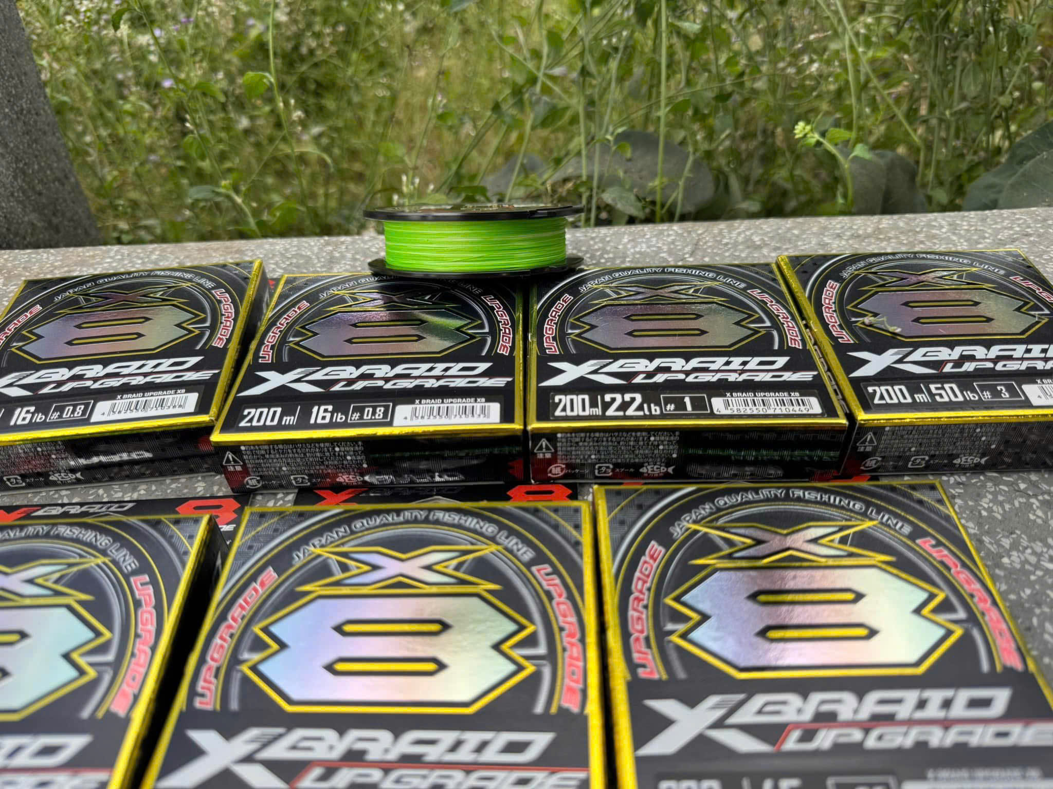 Dây pe YGK Xbraid UPGRADE 8X 200M