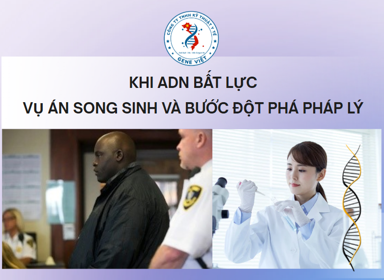 Song sinh cùng trứng và giới hạn của xét nghiệm ADN